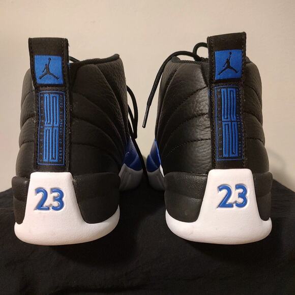 Air Jordan 12 Retro Mens Blue, Black, White EUC Basketball Shoes Size 11 main image 8